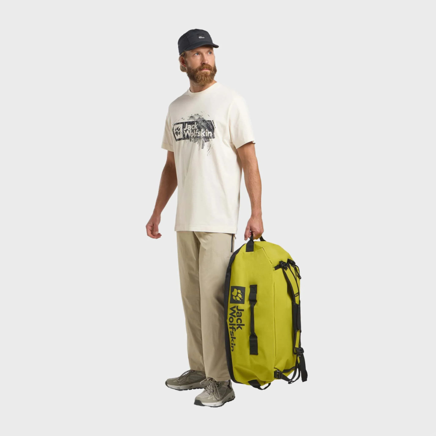 Футболка чоловіча Jack Wolfskin BRAND T M  A64116 - Зображення №3