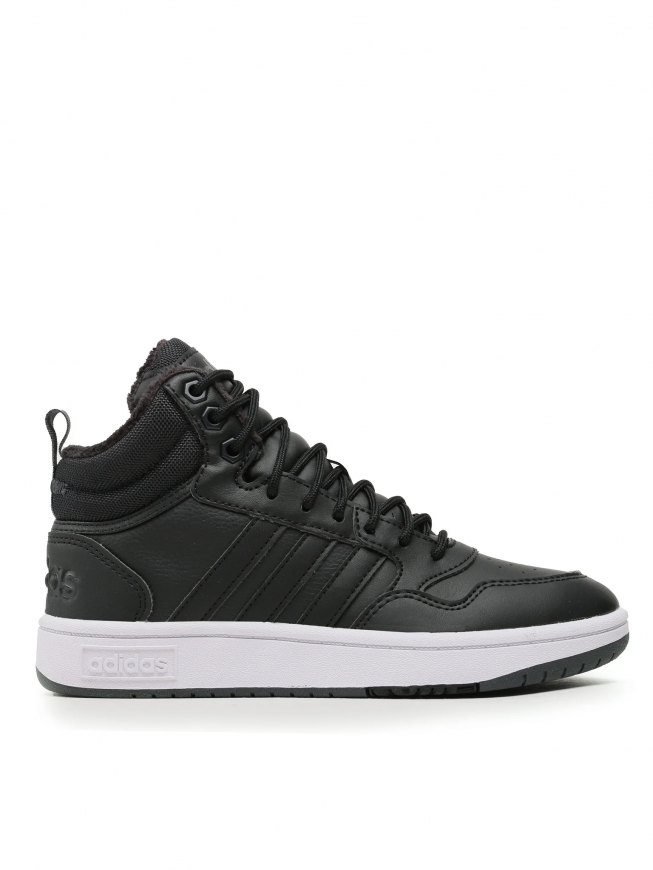 Черевики чоловічі Adidas Hoops 3.0 Mid Lifestyle Basketball Classic Fur Lining Winterized Shoes GZ6679 - Зображення