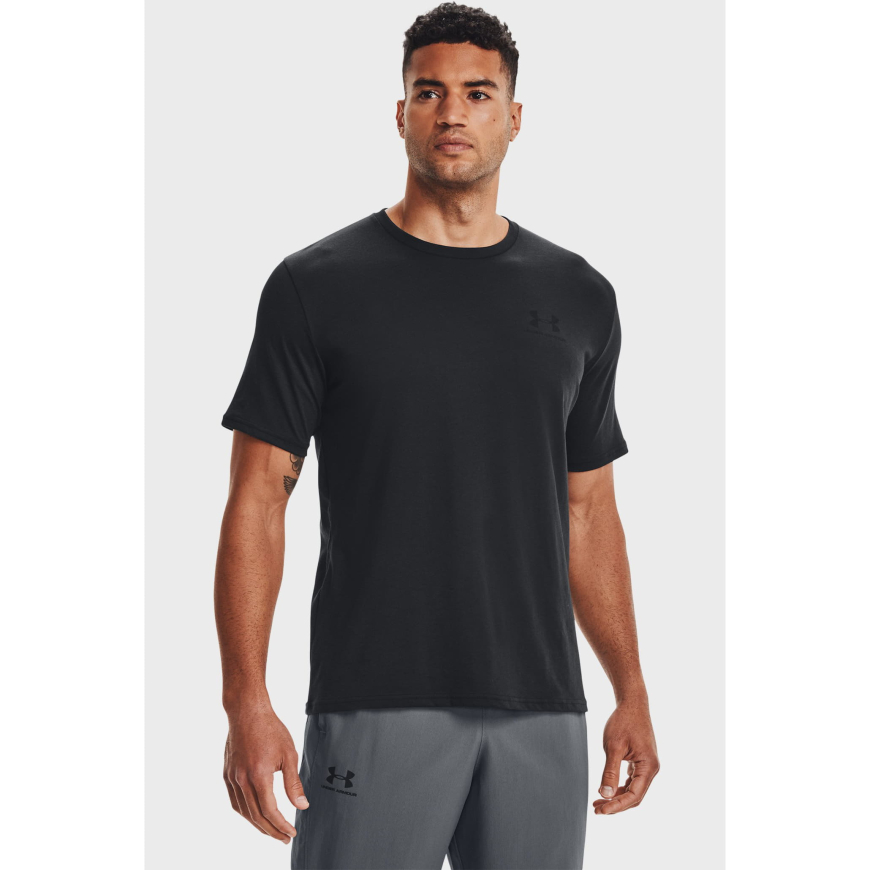 Чоловіча футболка Under Armour  SPORTSTYLE LEFT CHEST SS 1326799-001 - Зображення