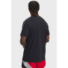 Чоловіча чорна футболка Under Armour  Icon HWT Tee Taping 1390300-001 - Зображення №2