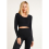 Лонгслів жіночий GIULIA CROP TOP