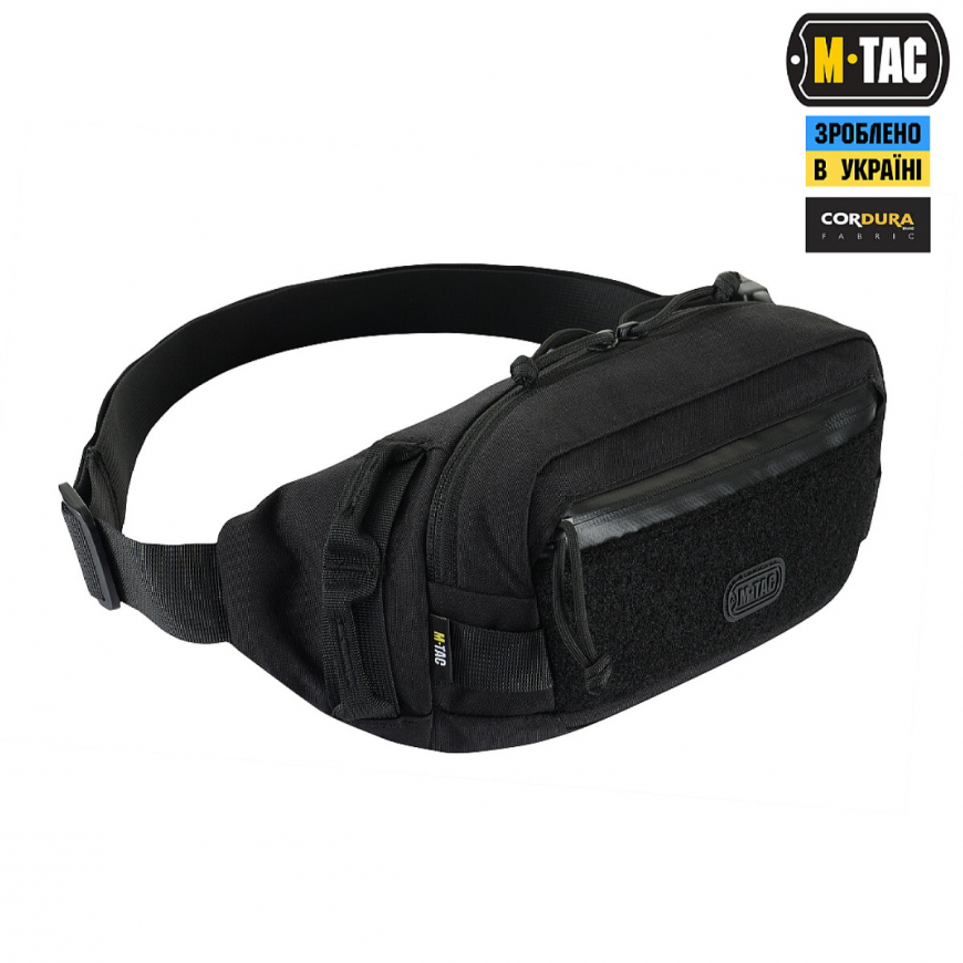 Сумка на пояс M-TAC WAIST BAG GEN.II BLACK LT-2259 - Зображення №2