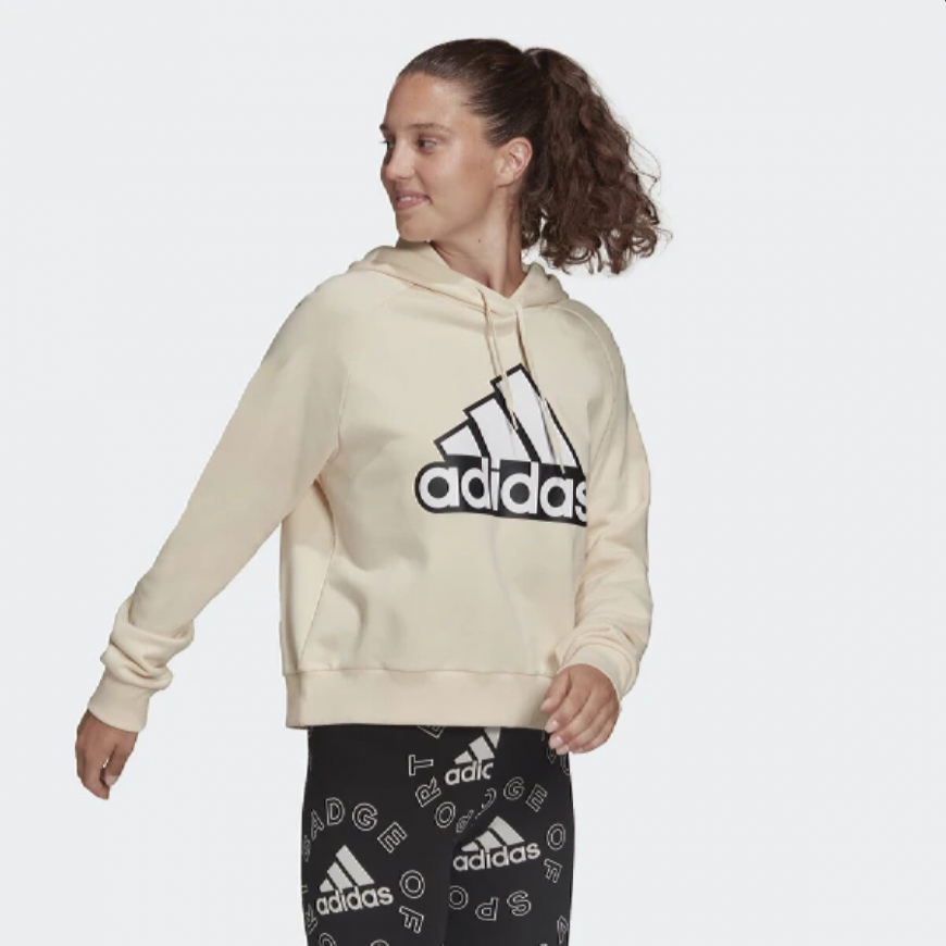 Худі жіноче ADIDAS ESSENTIALS OUTLINED LOGO HC9179 - Зображення