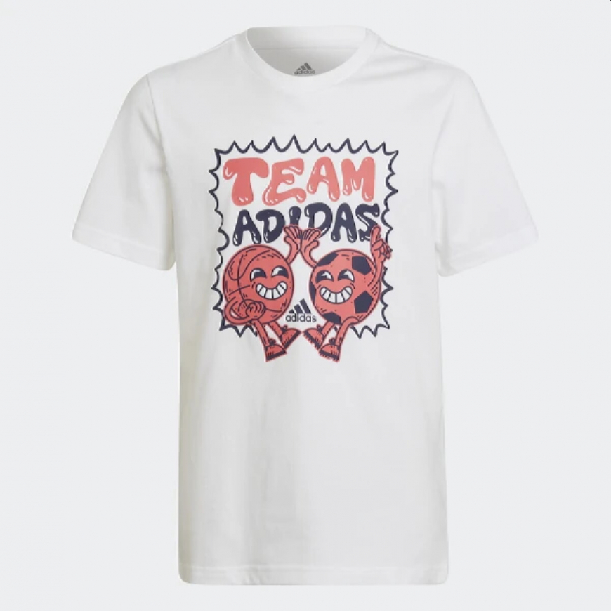 Футболка дитяча ADIDAS TEAM ADIDAS GRAPHIC HA4054 - Зображення