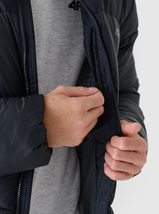 Чоловіча пухова куртка з синтетичним наповнювачем 4F  DJAM485*AW25  - Зображення №7