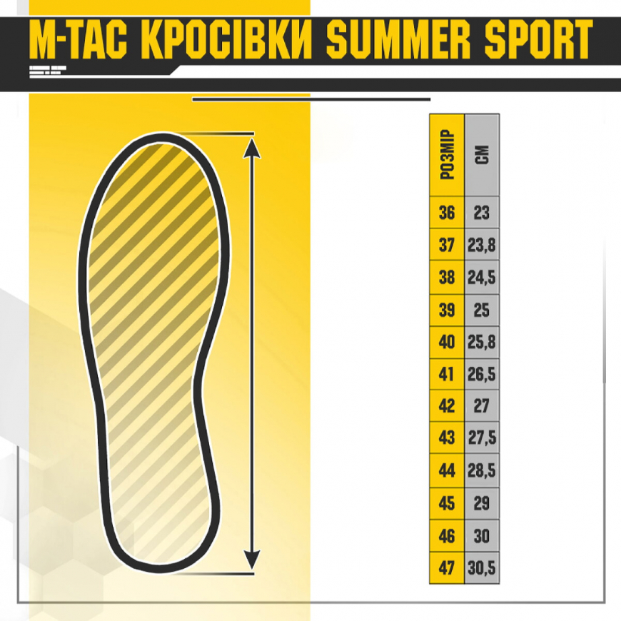 Кросівки тактичні Summer Sport 804403-DO M-TAC - Зображення №5