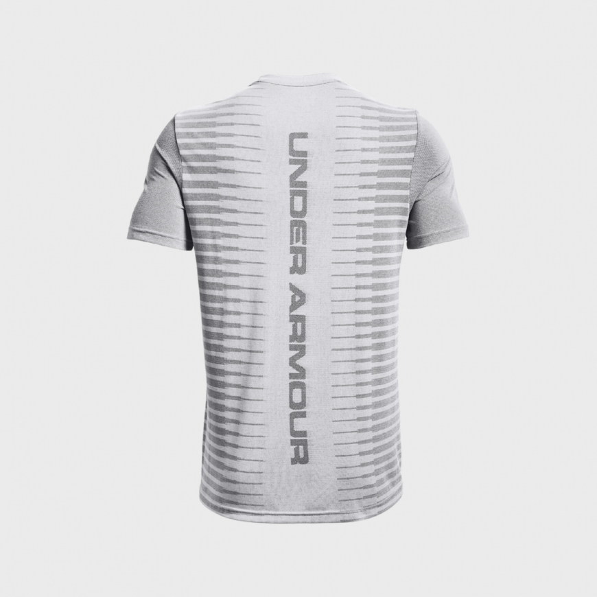 Футболка чоловіча Under Armour  Seamless Wordmark SS 1366148-014 - Зображення №2