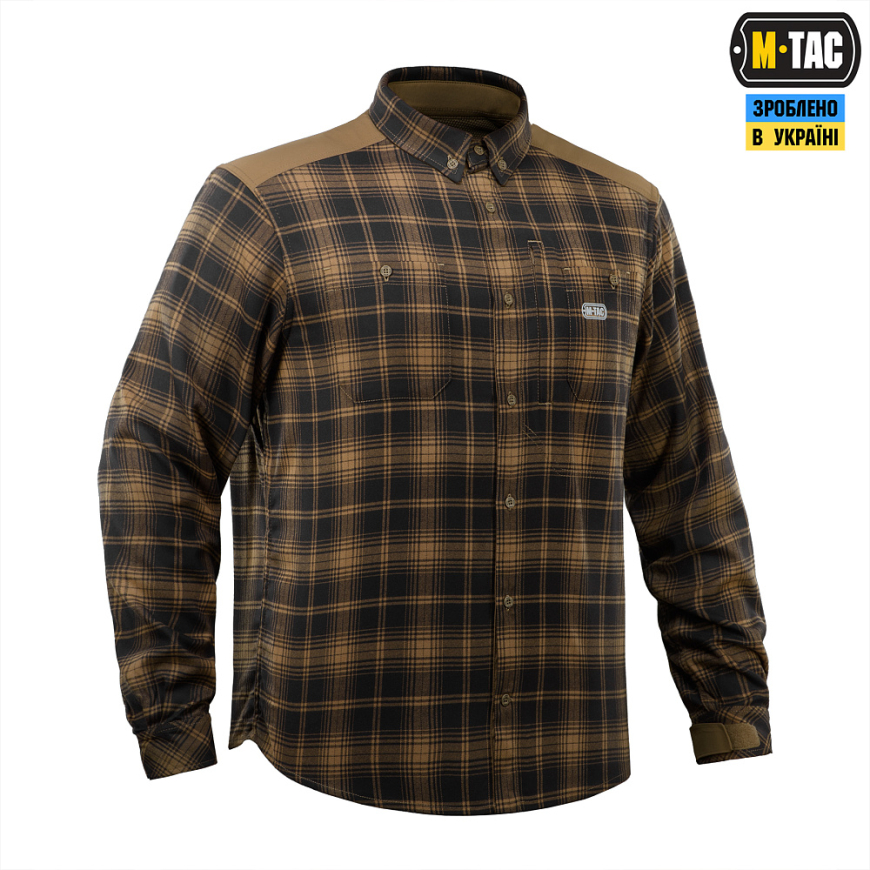Сорочка M-TAC Redneck Shirt Coyote/Black 20072005 - Зображення №2