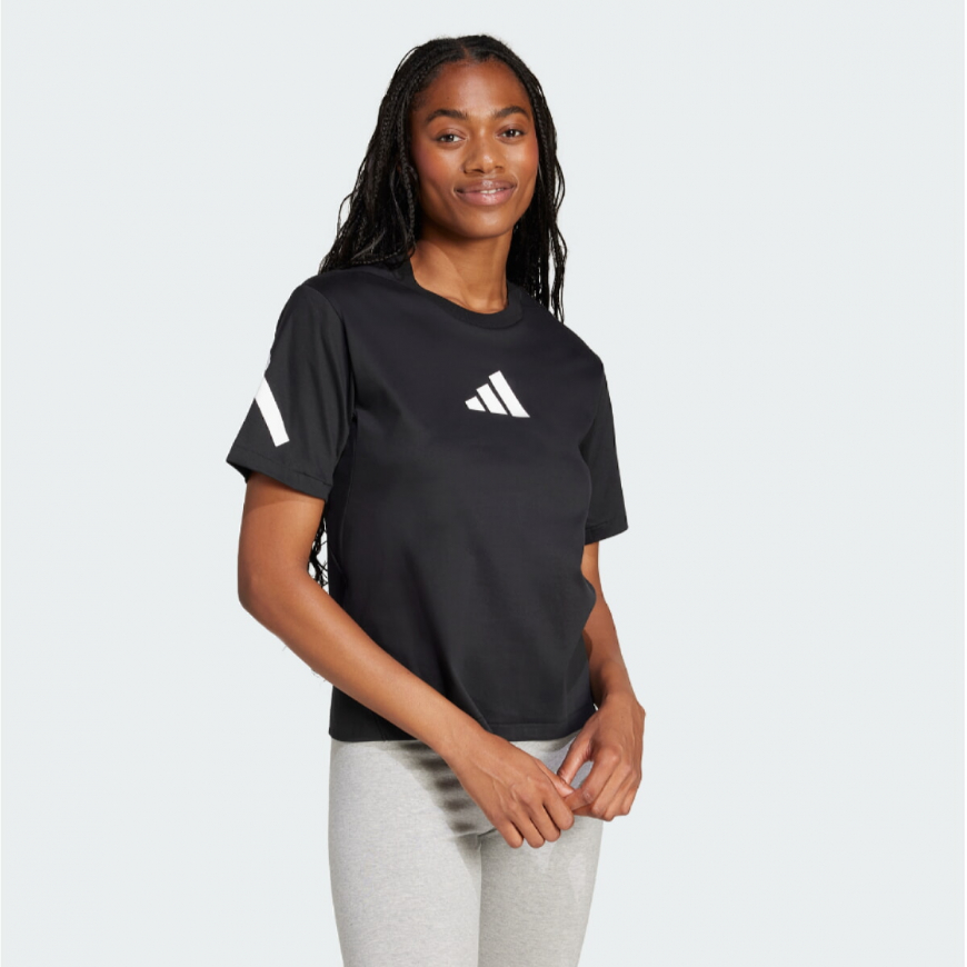 Футболка жіноча ADIDAS Z.N.E. JJ4778  - Зображення №3