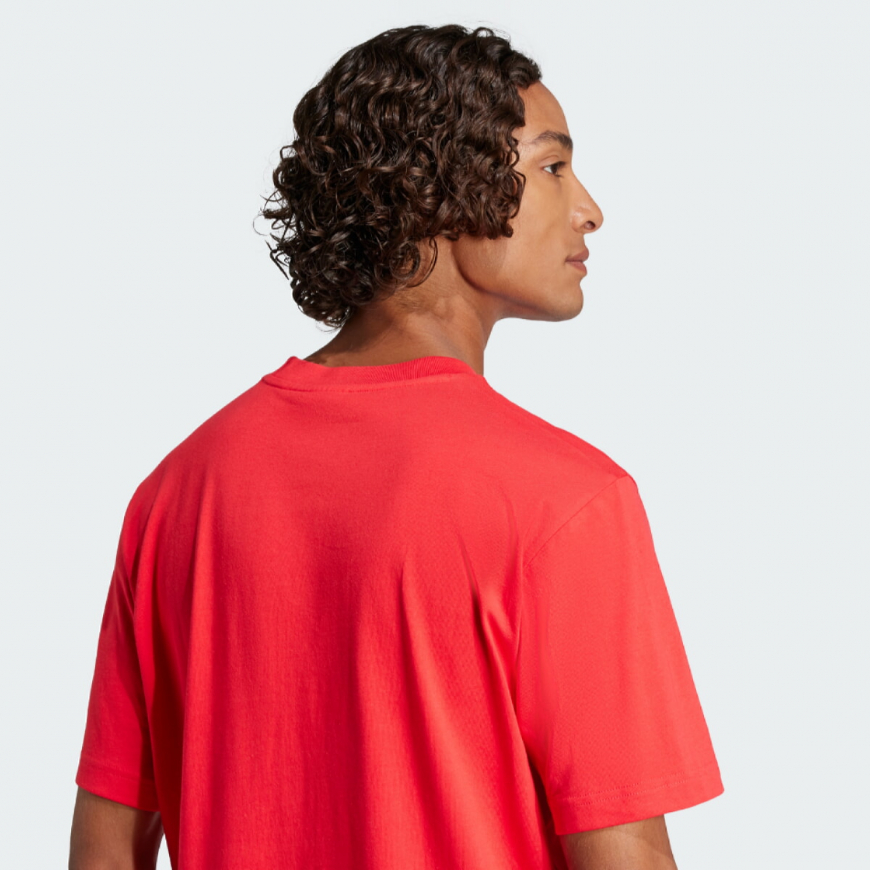 Футболка чоловіча ADIDAS ESSENTIALS SMALL LOGO SINGLE JERSEY JF1095 - Зображення №5