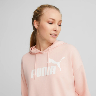 Толстовка жіноча PUMA ESSENTIALS LOGO CROPPED WOMEN'S HOODIE 58687092