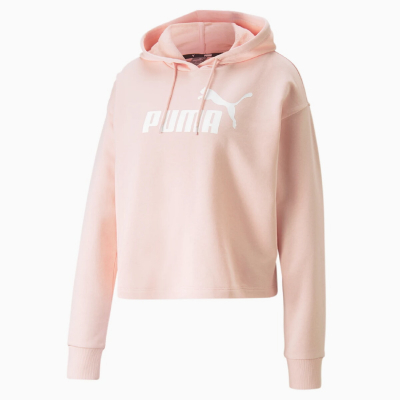 Толстовка жіноча PUMA ESSENTIALS LOGO CROPPED WOMEN'S HOODIE 58687092