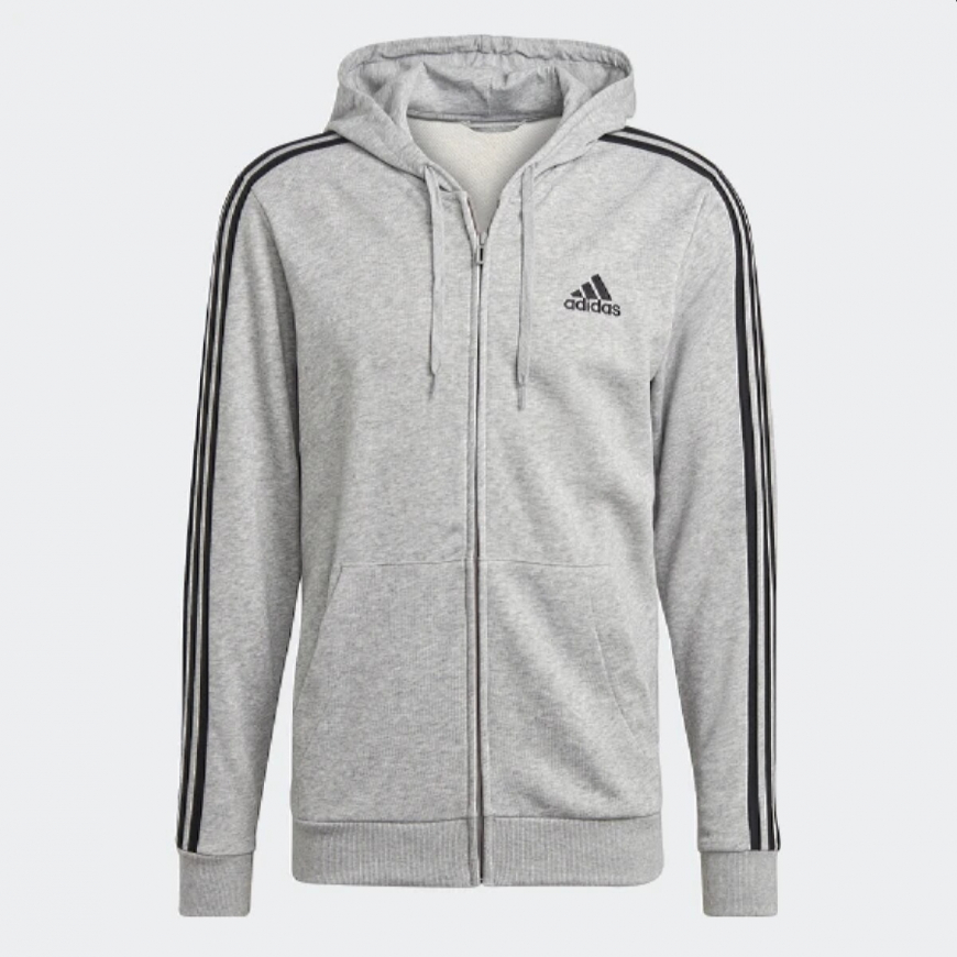 Джемпер чоловічий ADIDAS ESSENTIALS 3-STRIPES GK9034 - Зображення