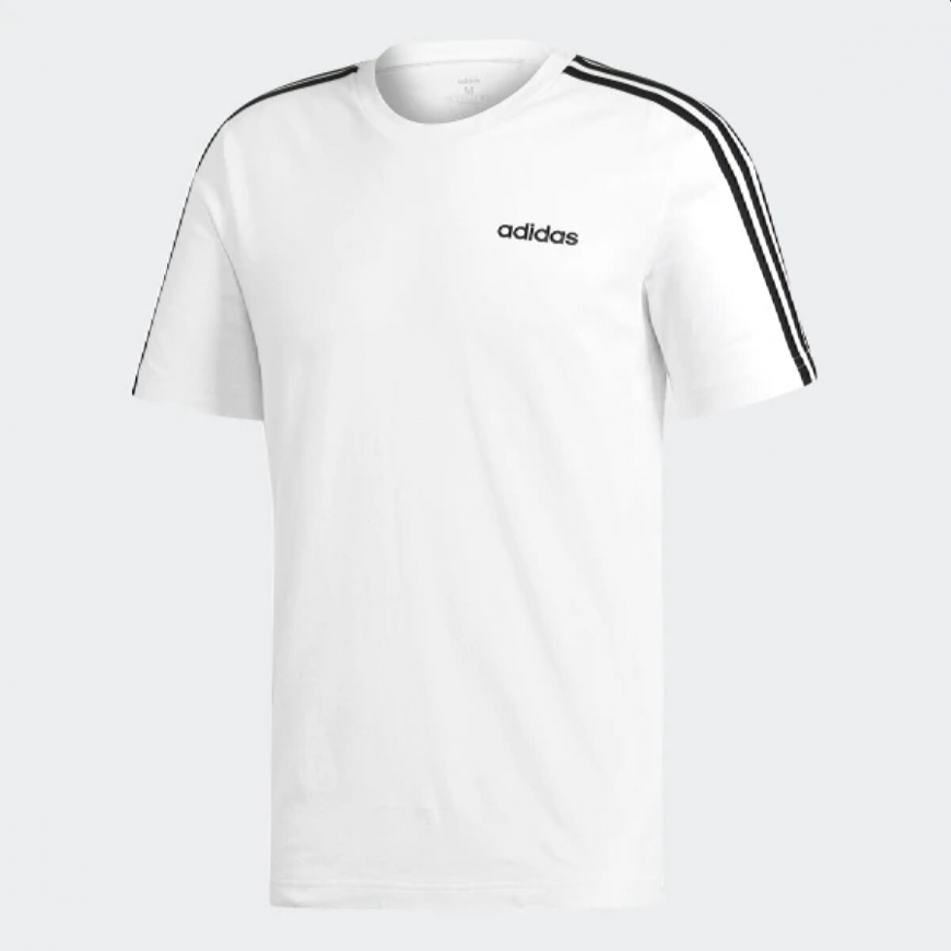 Футболка чоловіча ADIDAS ESSENTIALS 3-STRIPES DU0441 - Зображення