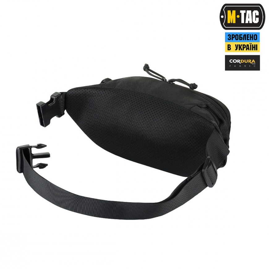 Сумка на пояс M-TAC WAIST BAG GEN.II BLACK LT-2259 - Зображення №3