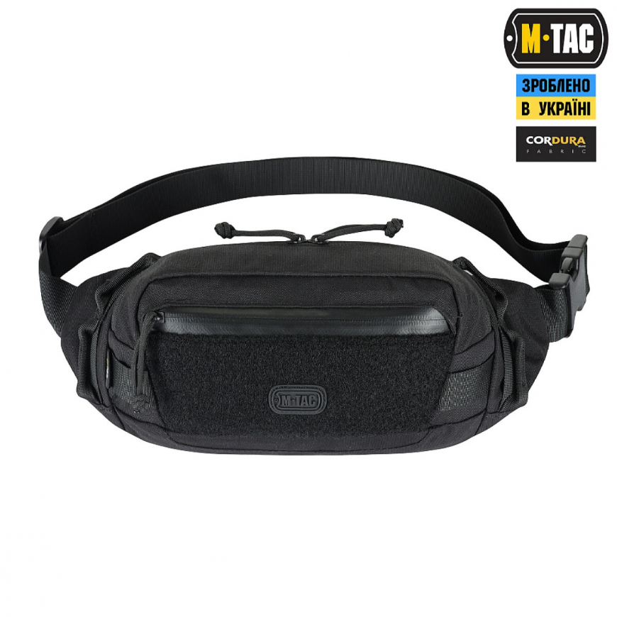 Сумка на пояс M-TAC WAIST BAG GEN.II BLACK LT-2259 - Зображення №4