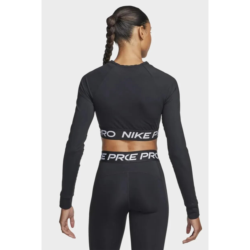 Лонгслів жіночий NIKE PRO DF 365 CROP LS FV5484-010 - Зображення №2