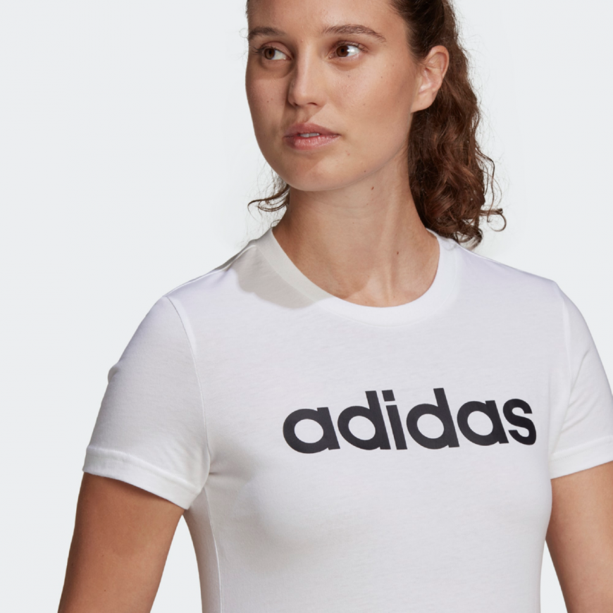 Футболка  ADIDAS ESSENTIALS LOGO SLIM GL0768 - Зображення №4