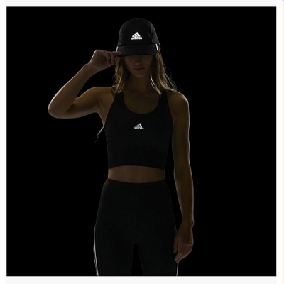 Топ жіночий ADIDAS RUNNING MEDIUM-SUPPORT POCKET BRA BLACK  H64679