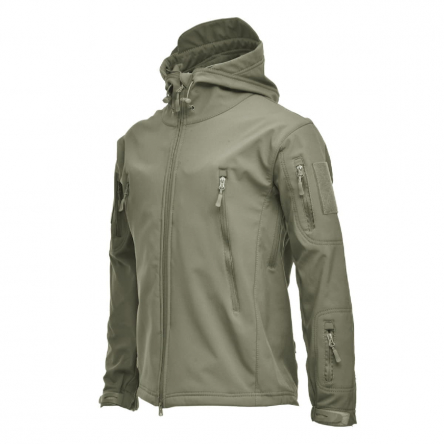 Куртка SoftShell війскова Army Green 220405-007 - Зображення №6