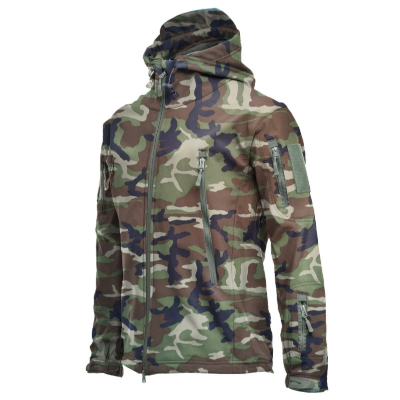 Куртка SoftShell війскова Woogland camo 220405-003