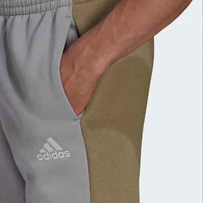 Штани чоловічі флісові  ADIDAS ESSENTIALS COLORBLOCK  HK2885