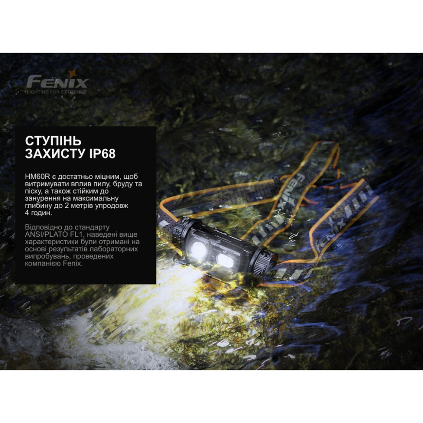 Ліхтар налобний HM60R Fenix - Зображення №7