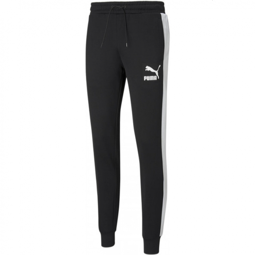 Спортивні чоловічі штани PUMA Iconic T7 Track Pants 53009801 - Зображення