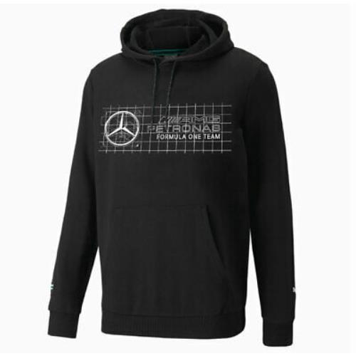 Джемпер чоловічий PUMA Mercedes Amg 53511801 - Зображення