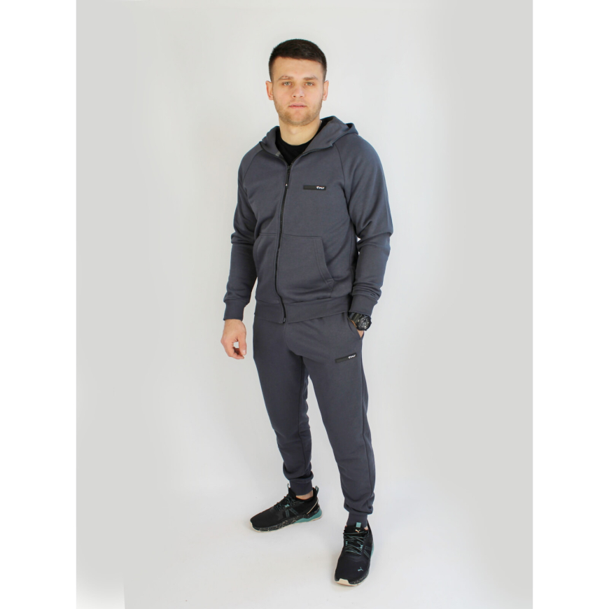 Спортивний чоловічий костюм Fly трикотаж 23100С - Зображення №5