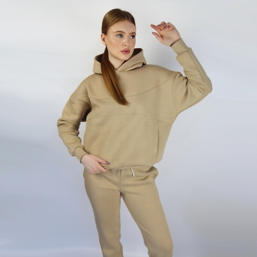 Костюм жіночий на флісі Fly  26047С - Зображення №2