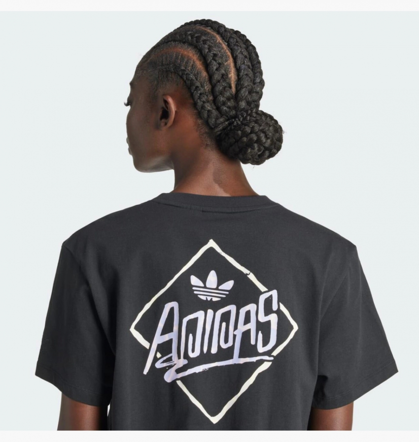 Футболка жіноча Adidas Watermark  IU2487 - Зображення №5