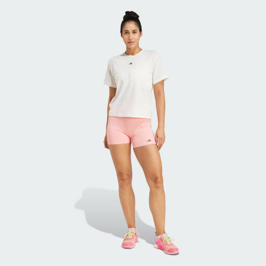 Футболка жіноча ADIDAS POWER BACK-CUTOUT 3-STRIPES IW3159  - Зображення №4