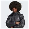 Куртка жіноча ADIDAS ADICOLOR LONG PUFFER JACKET BLACK  IW5858 - Зображення №5