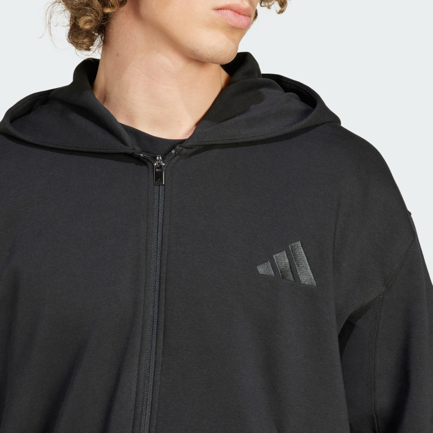 Джемпер чоловічий ADIDAS ALL SZN Fleece Full-Zip IX1249 Джемпер чоловічий ADIDAS ALL SZN Fleece Full-Zip IX1249 - Зображення №4