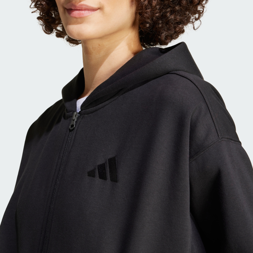 Джемпер жіноче ADIDAS ALL SZN Fleece Full-Zip IX3809 - Зображення №4