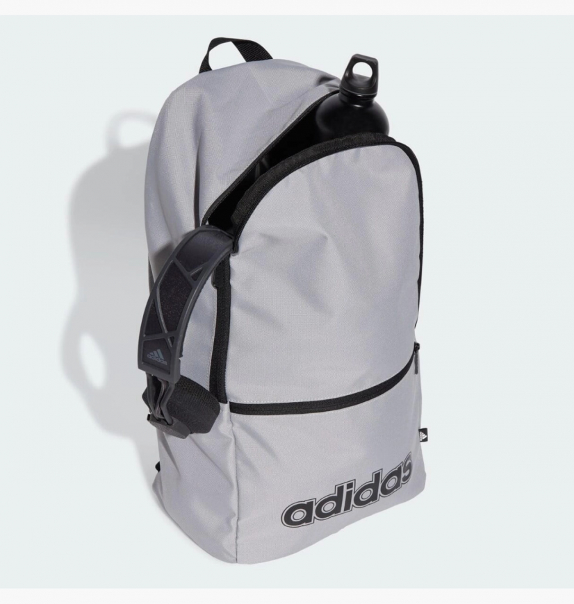 Рюкзак чоловічий Adidas Lin Clas Bp Day Grey IZ1904 - Зображення №3