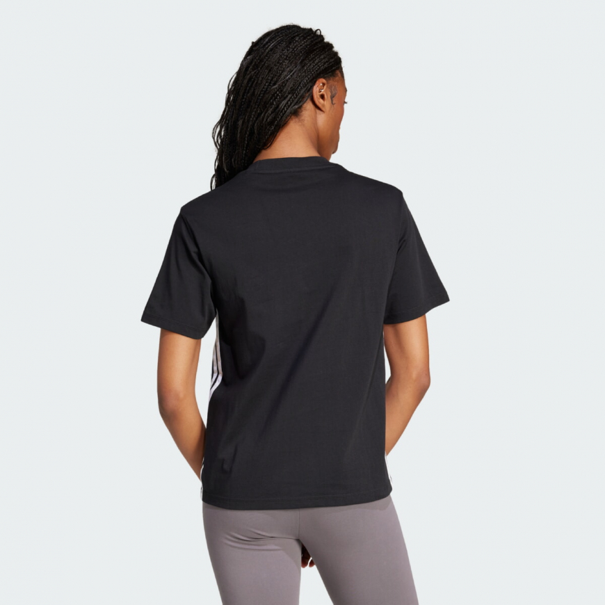 Футболка жіноча ADIDAS ESSENTIALS 3-STRIPES COTTON JD0846  - Зображення №2