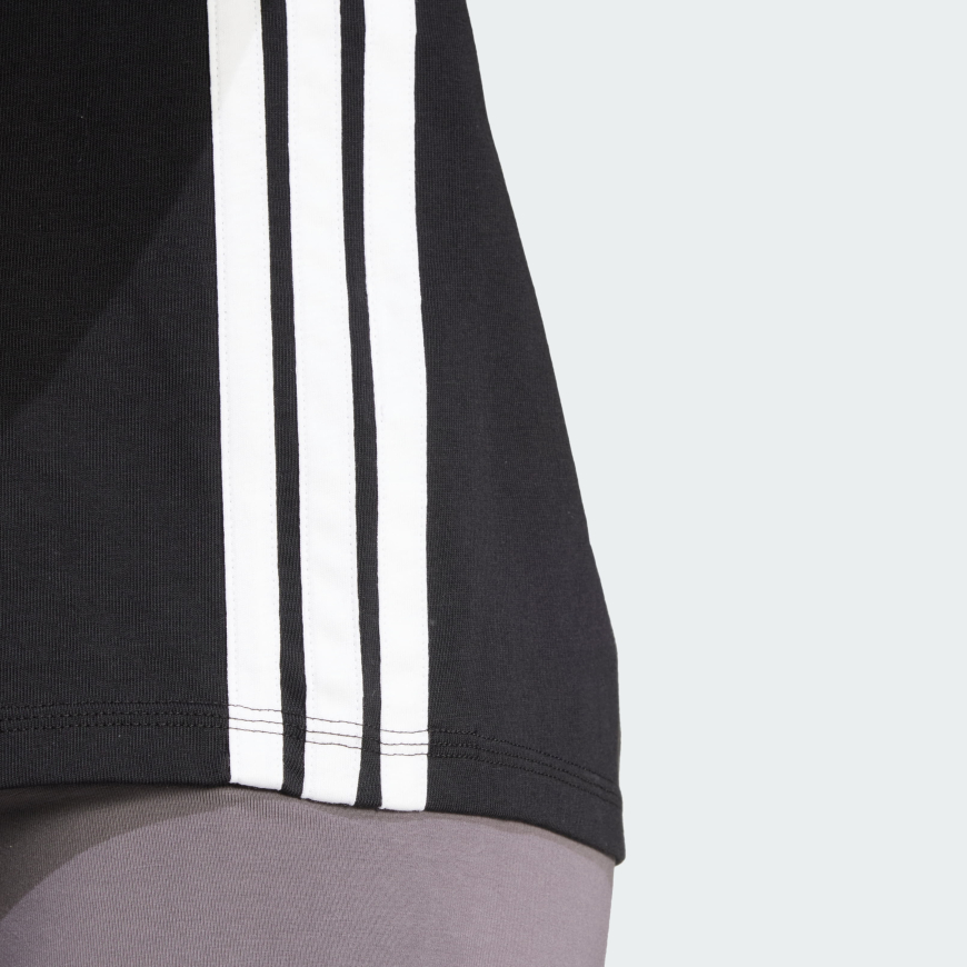 Футболка жіноча ADIDAS  Essentials 3-Stripes Cotton JD0846 - Зображення №6
