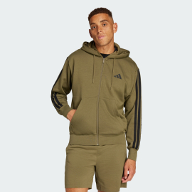 Худі чоловіче ADIDAS Essentials 3-Stripes Fleece JD1864