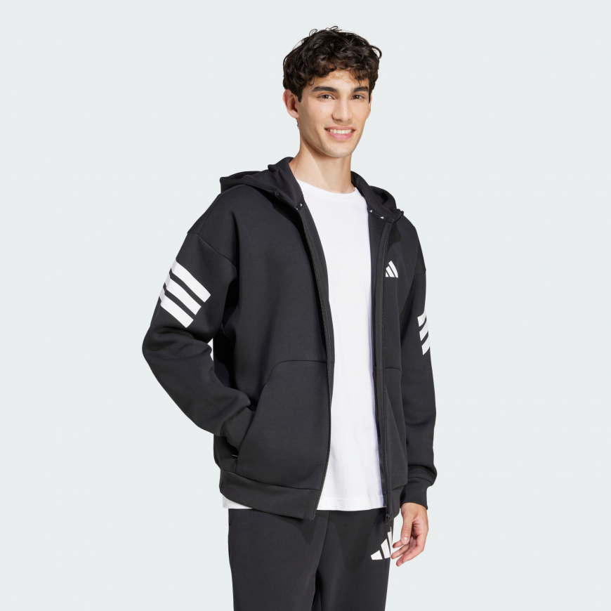 Худі чоловіче ADIDAS  Future Icons 3-Stripes JD4827 - Зображення №4
