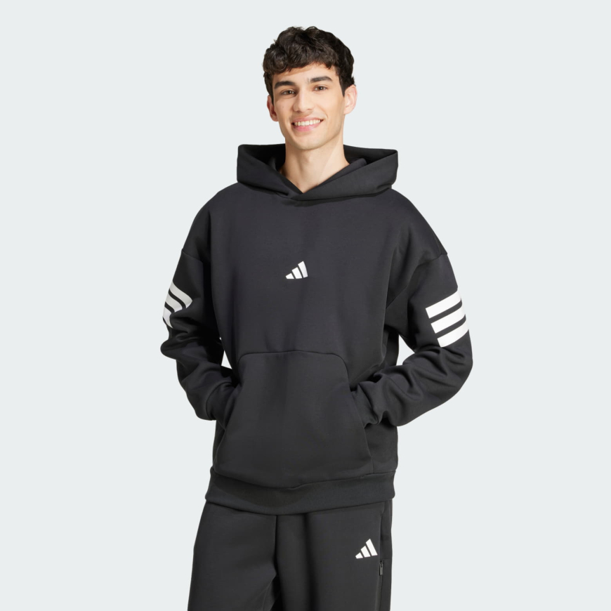 Худі чоловіче ADIDAS  Future Icons 3-Stripes JD4838 - Зображення