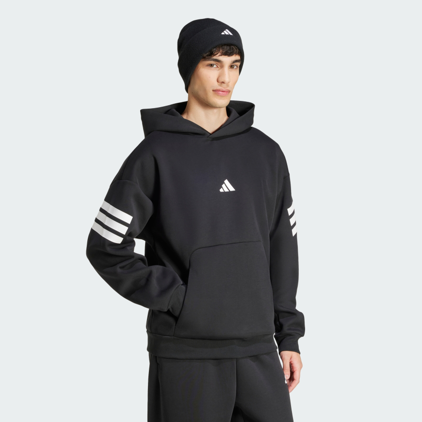 Худі чоловіче ADIDAS Future Icons 3-Stripes JD4838 - Зображення №3