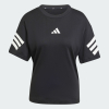 Футболка ADIDAS жіноча Future Icons 3-Stripes JE0237 - Зображення №4