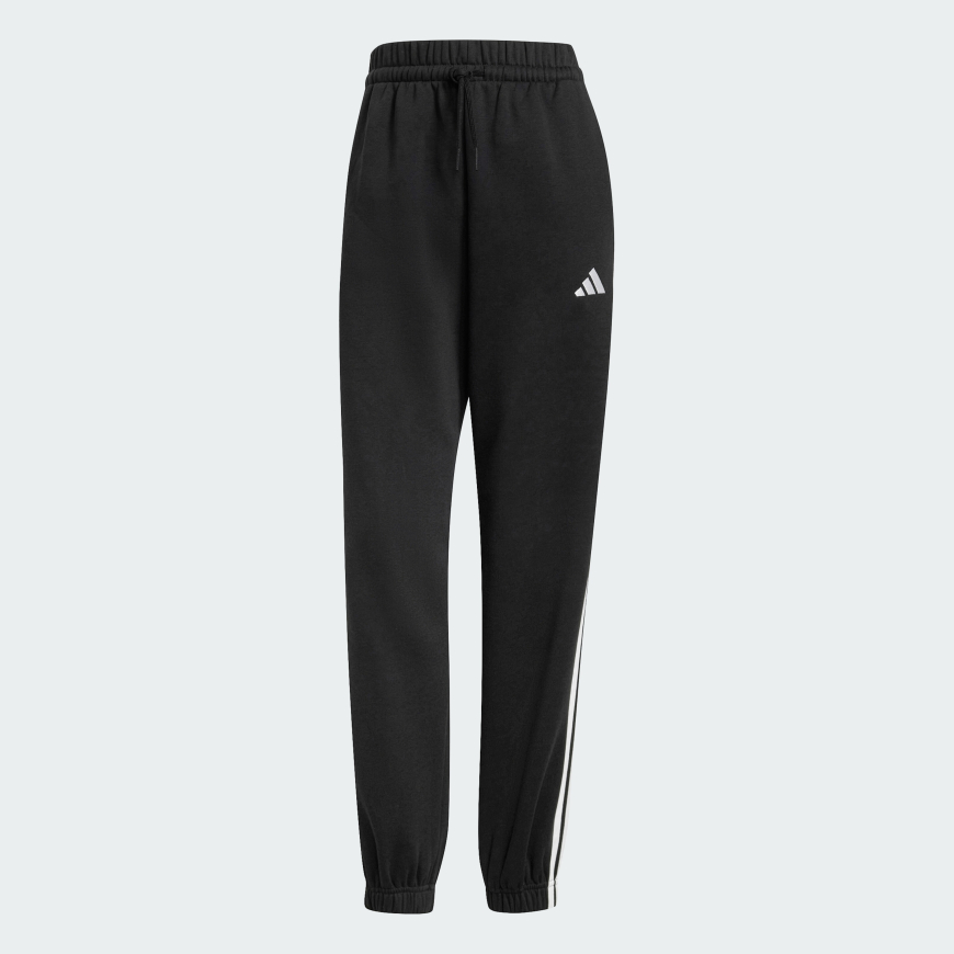 Брюки жіночі ADIDAS Essentials 3-Stripes Fleece Loose-Fit JE1276 - Зображення №6