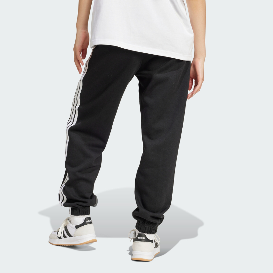 Брюки жіночі ADIDAS Essentials 3-Stripes Fleece Loose-Fit JE1276 - Зображення №2