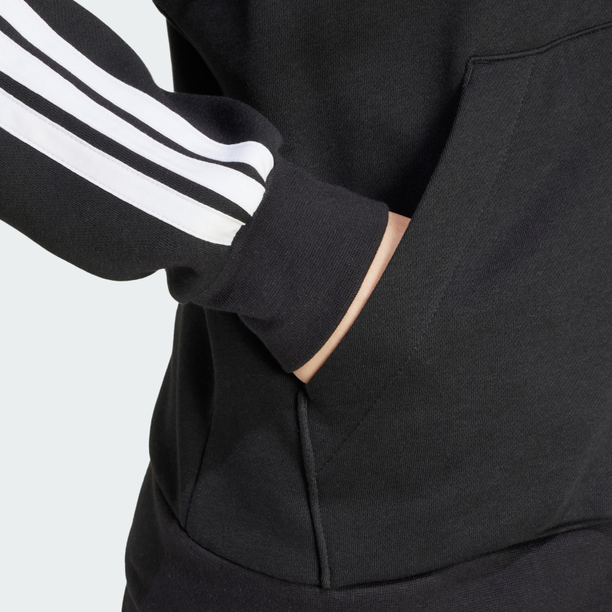 Джемпер жіночий ADIDAS Essentials 3-Stripes Full-Zip Fleece  JE1283 - Зображення №5