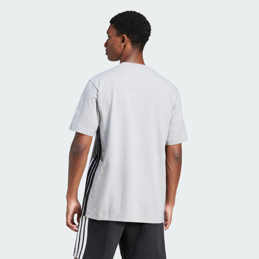 Футболка чоловіча ADIDAS Essentials 3-Stripes Single Jersey JE6396 - Зображення №2