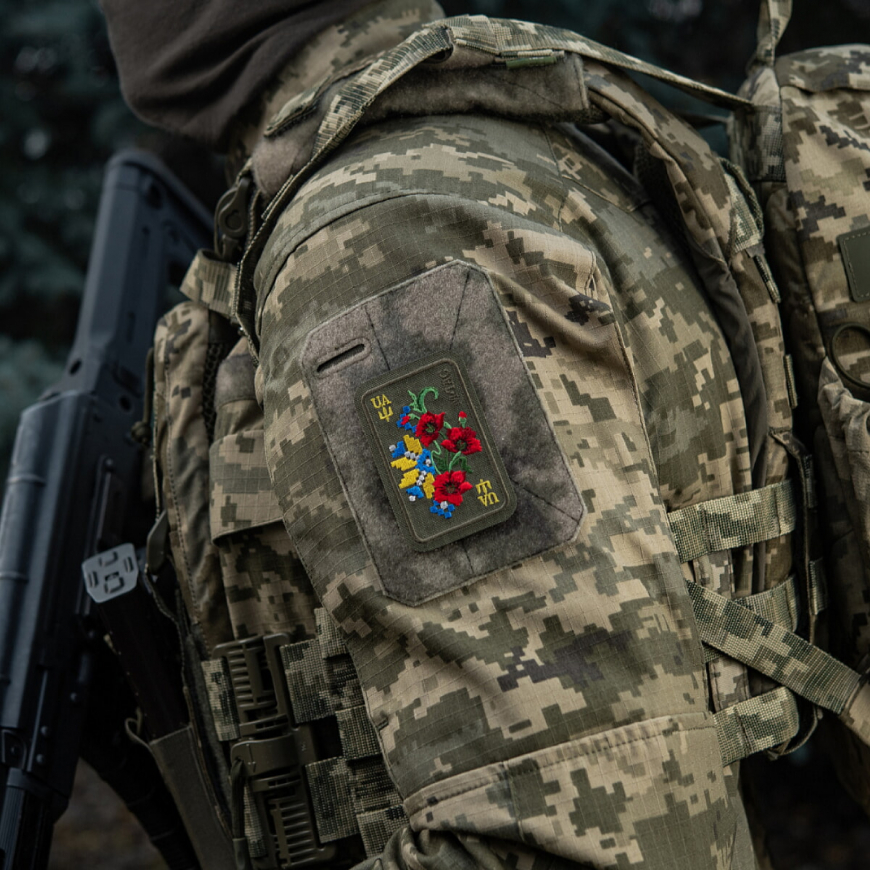 Нашивка M-TAC Орнамент Мак 51467023  - Зображення №6