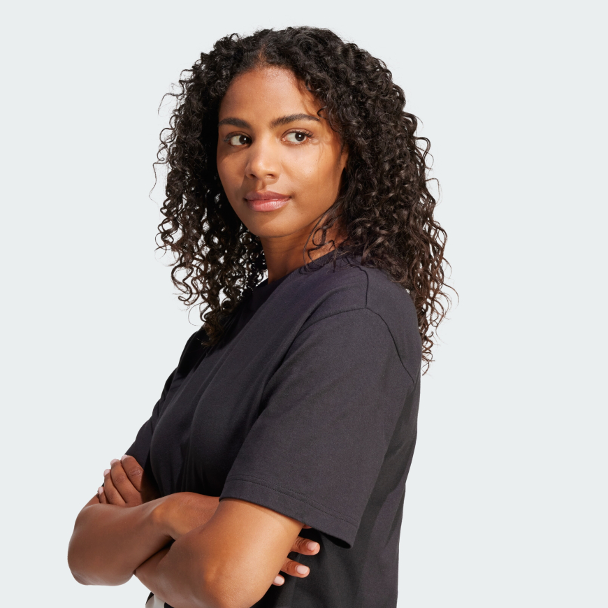 Футболка жіноча ADIDAS Essentials Big Logo Boyfriend JG8736 - Зображення №6